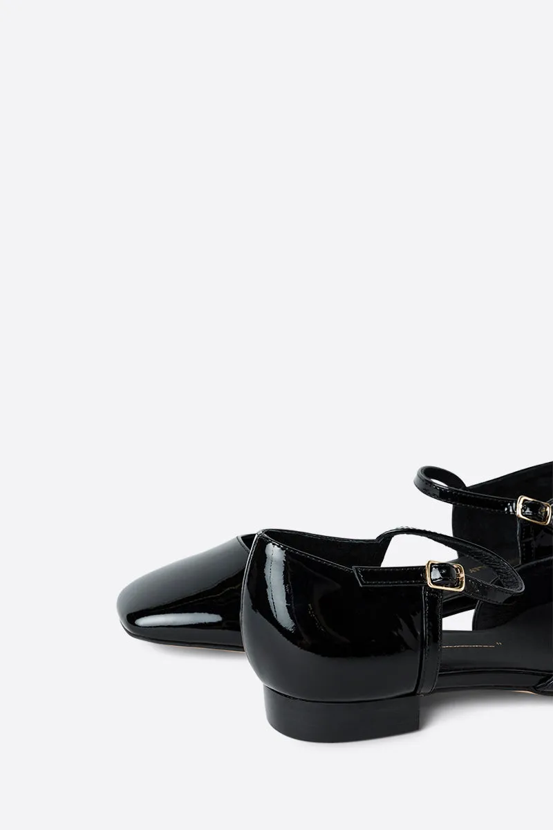 ELIZABETH BLACK SOLE MARY JANE