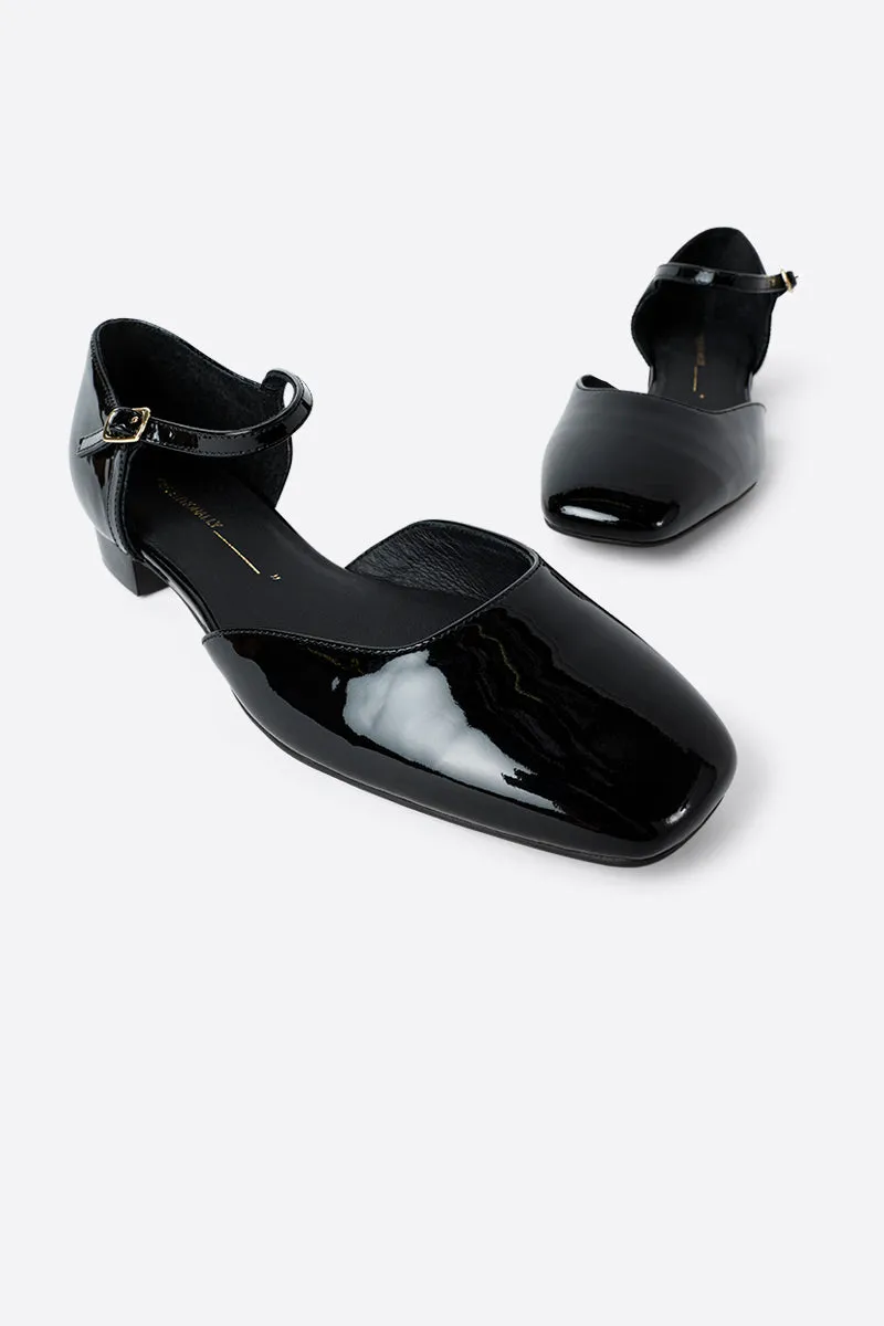 ELIZABETH BLACK SOLE MARY JANE