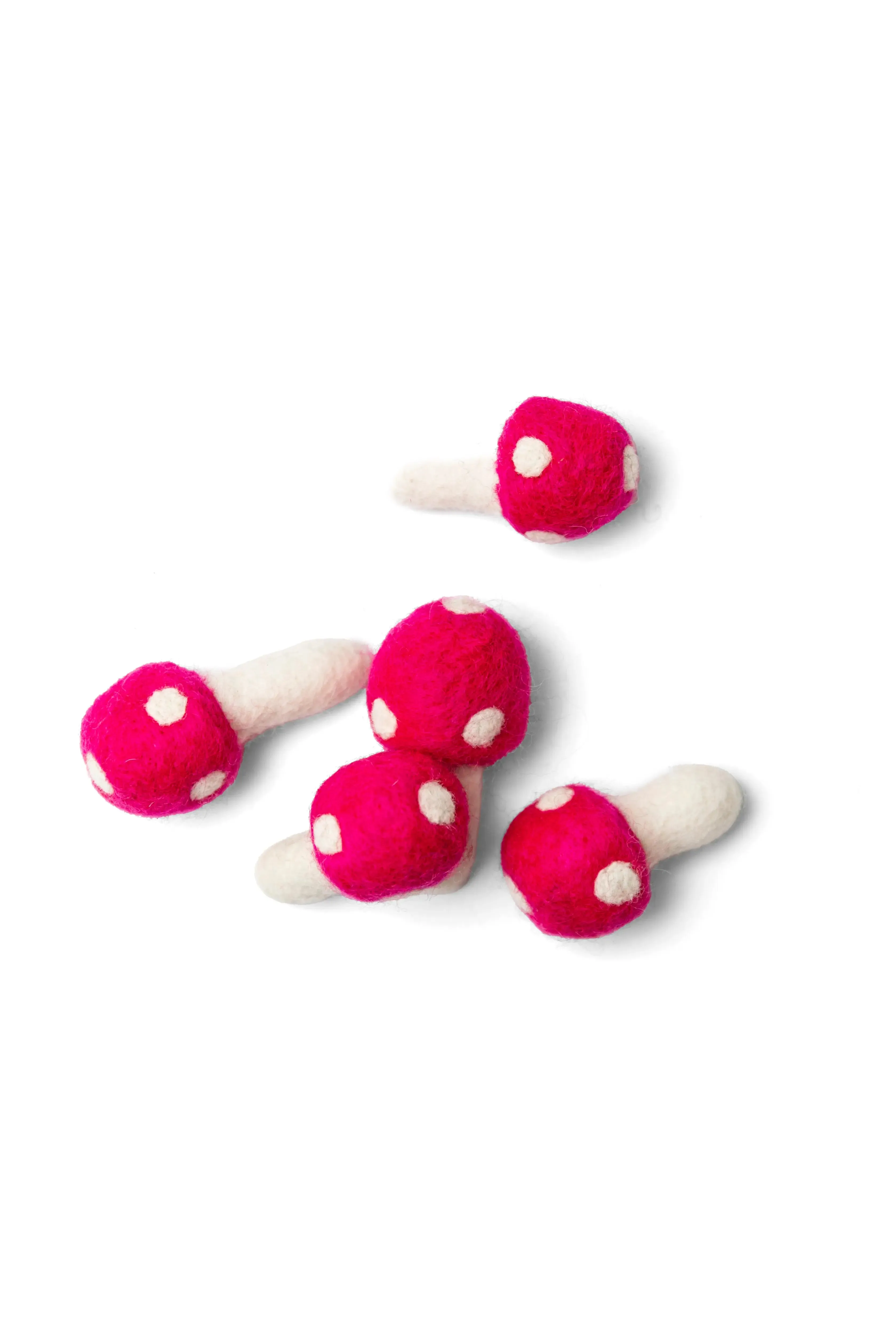 Felt Mushroom: Handcrafted from 100% Wool