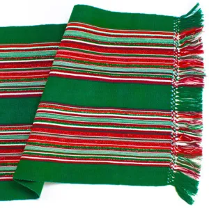 Festive Holiday Table Runner / Multiple Colors