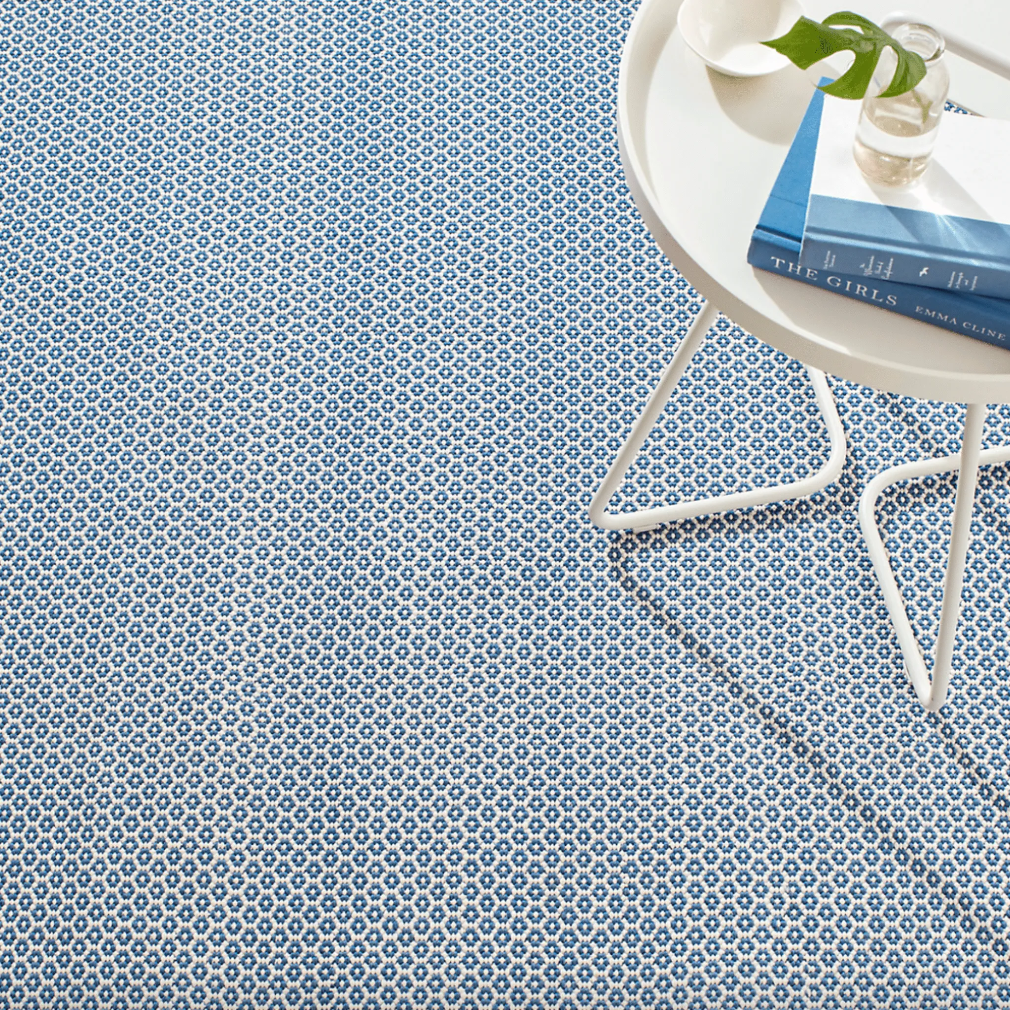 Finn Handwoven Indoor/Outdoor Rug - Denim