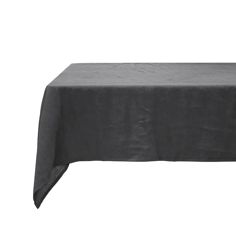 French Flax Linen Rectangle Tablecloth