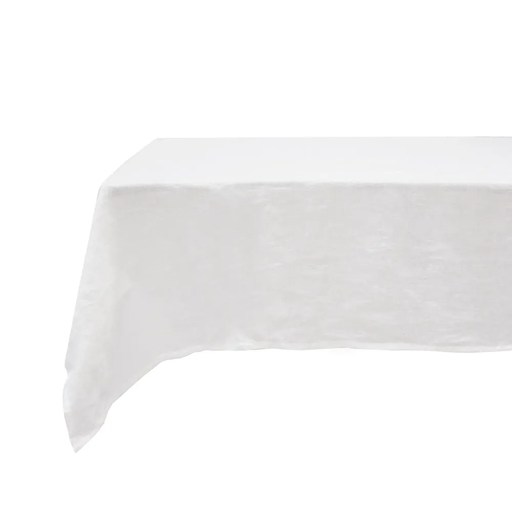 French Flax Linen Rectangle Tablecloth
