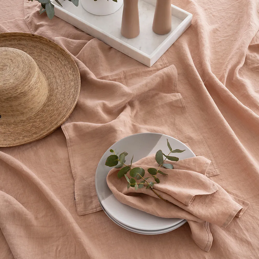French Flax Linen Table Runners