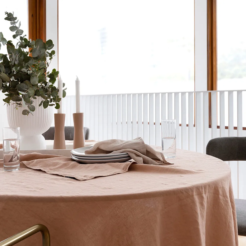 French Flax Linen Table Runners