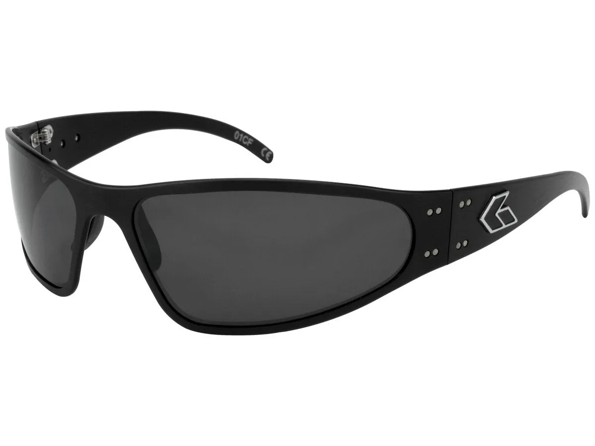 GATORZ WRAPTOR BLACK SMOKED POLARIZED WRABLK01P