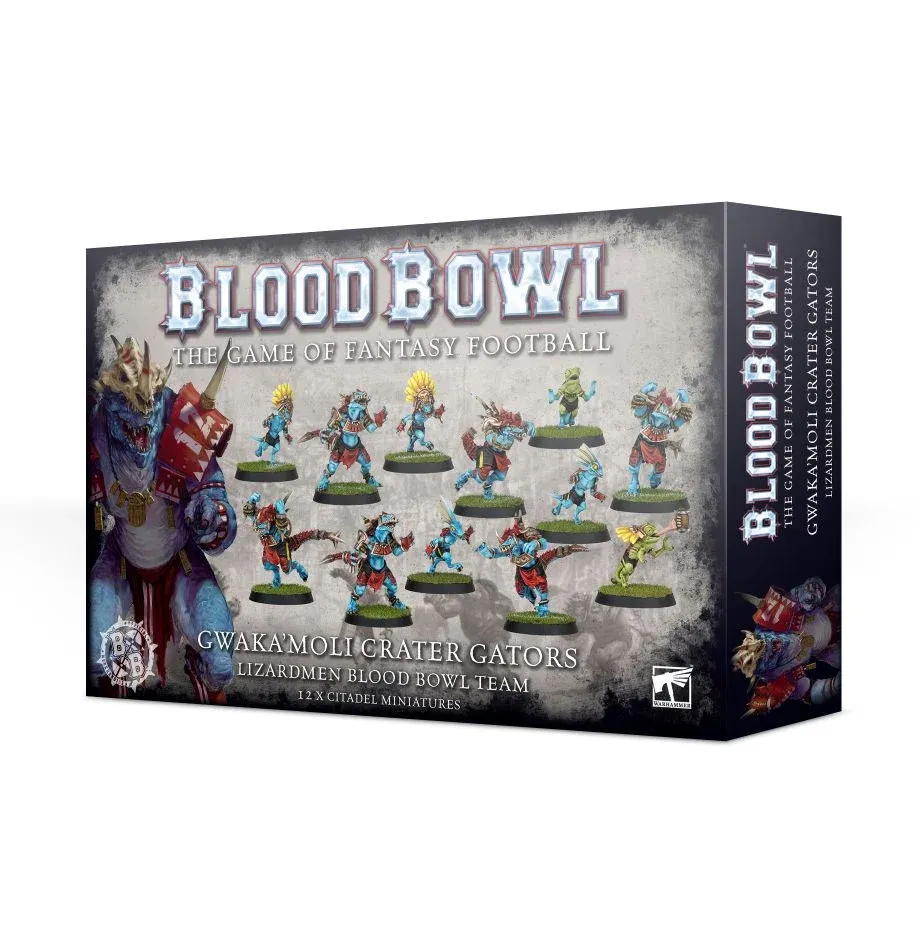 Gwakamoli Crater Gators - Lizardmen Blood Bowl Team