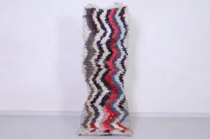 Handmade Hallway Rug Shag 2.2 X 5.4 Feet