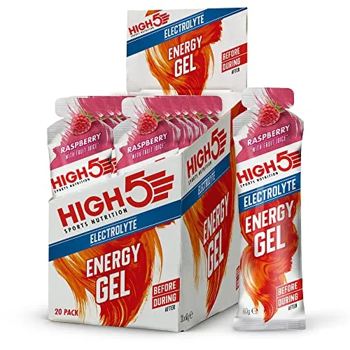 HIGH5 Energy Gel Electrolyte 20x60g Raspberry