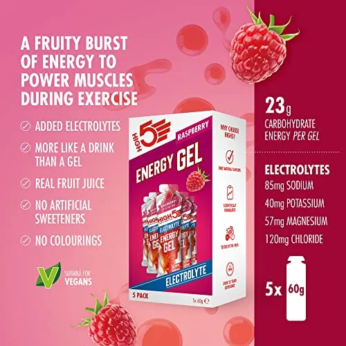 HIGH5 Energy Gel Electrolyte 20x60g Tropical