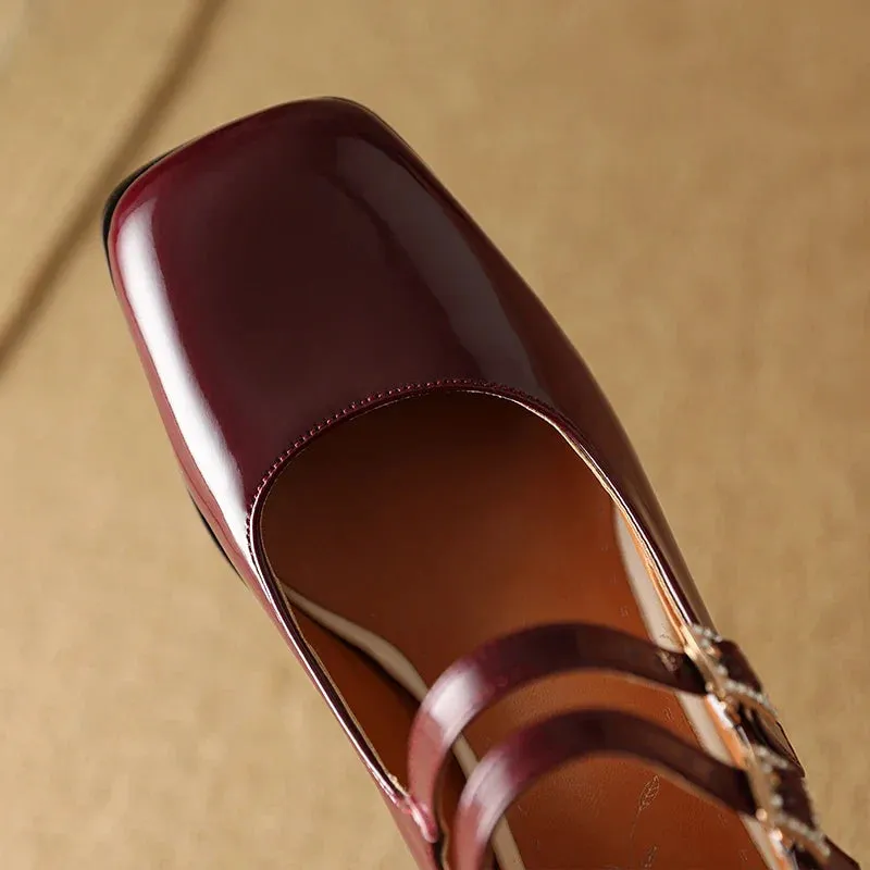 Jollie Double Strap Maryjane Pumps