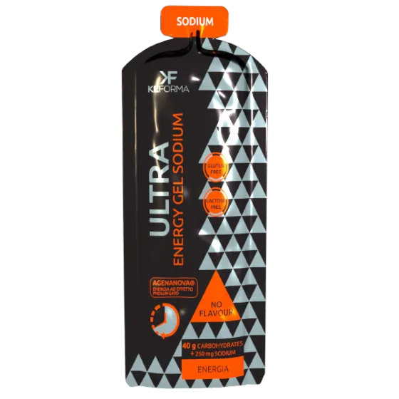 Keforma Ultra Energy Gel Sodium 68g Maltodestrina Sodio Agenanova per Endurance ed Energia Rapida