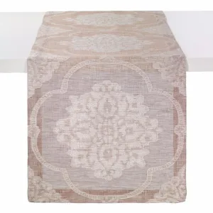 Kevin's Jacquard Pattern Linen Table Runner