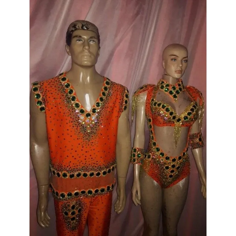 Laranja Samba Sapucaí
