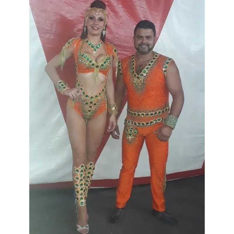 Laranja Samba Sapucaí