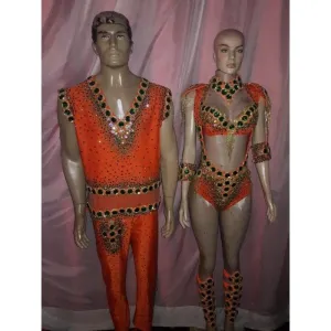 Laranja Samba Sapucaí