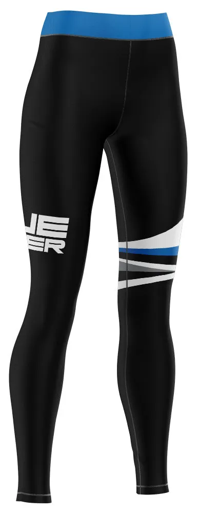 Legging long réversible avec 1 poche  - Blue Runner