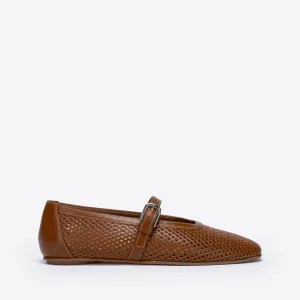 Lido Ballet Tan Perforated