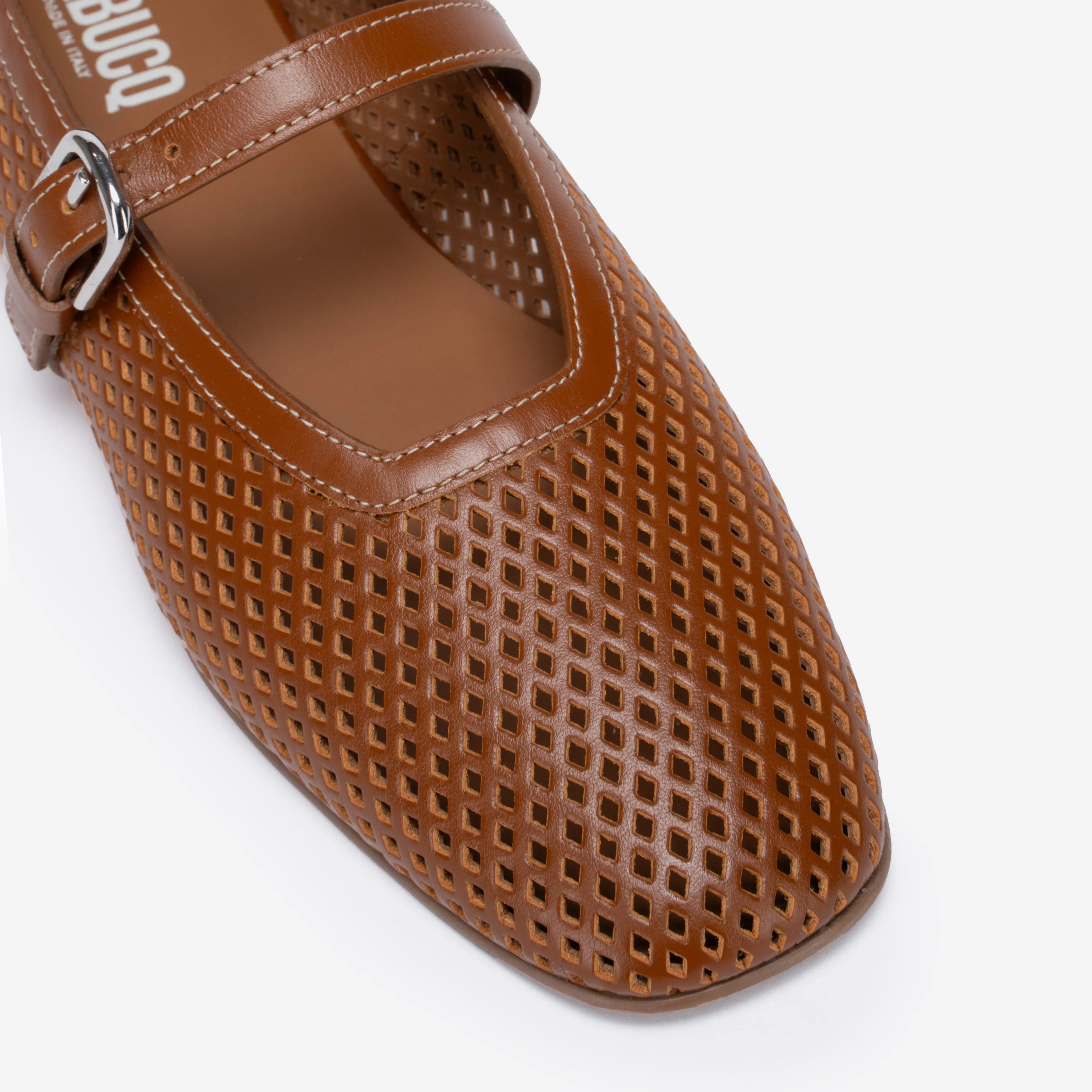 Lido Ballet Tan Perforated