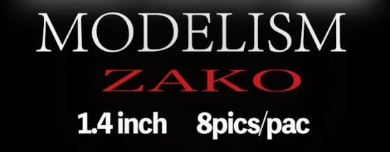Little Jack Modelism ZAKO 35mm - 05 CLEAR RED RAME