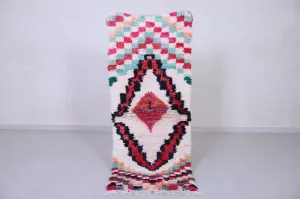 Long Beautiful Colorful Rug 2.3 X 5.9 Feet