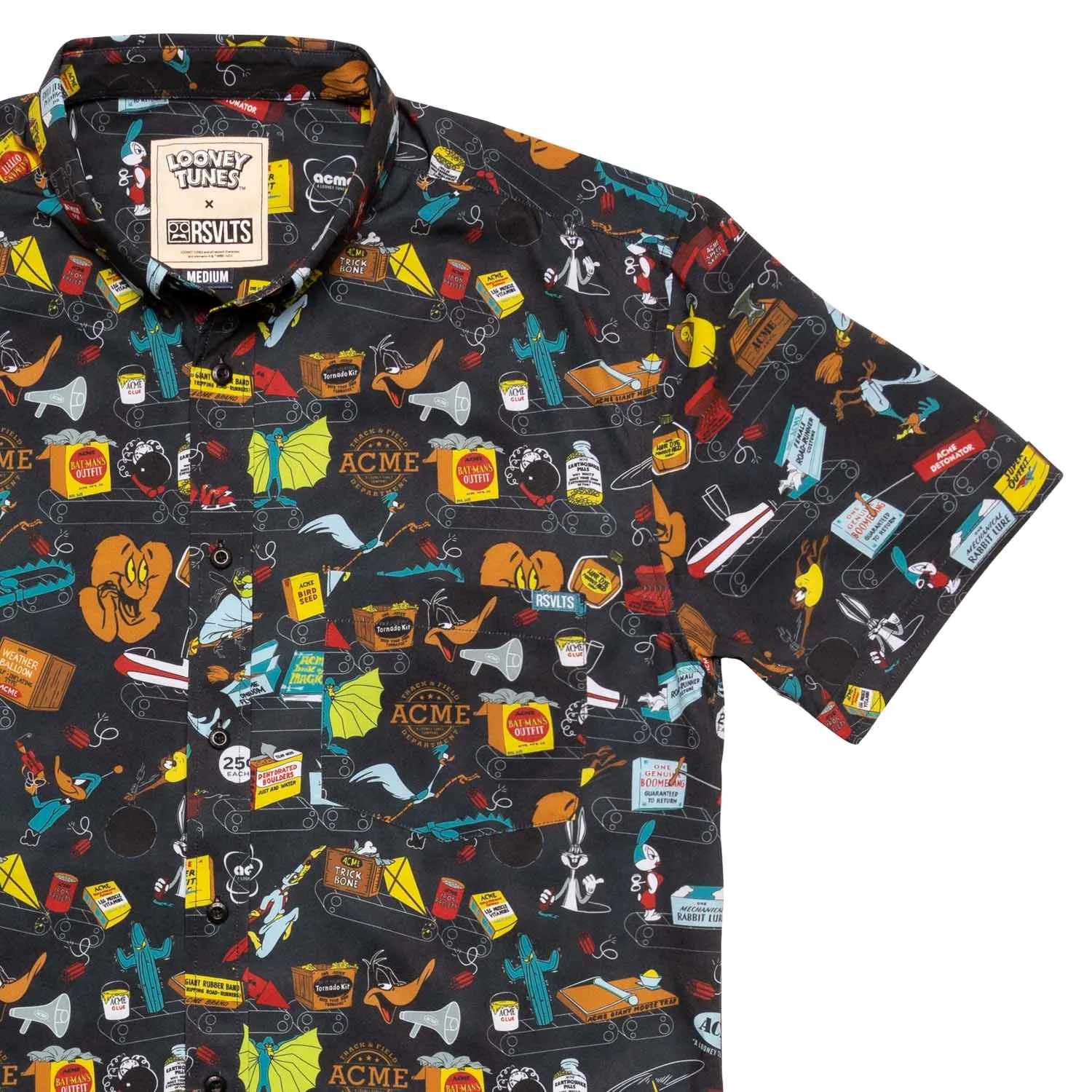 Looney Tunes "The ACME Catalog" – KUNUFLEX Short Sleeve Shirt