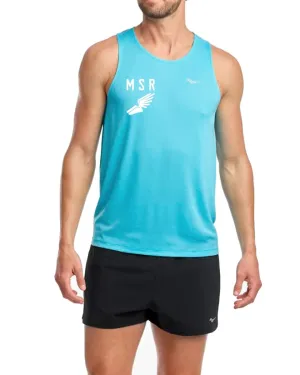 M Stopwatch Singlet - Blue Atoll