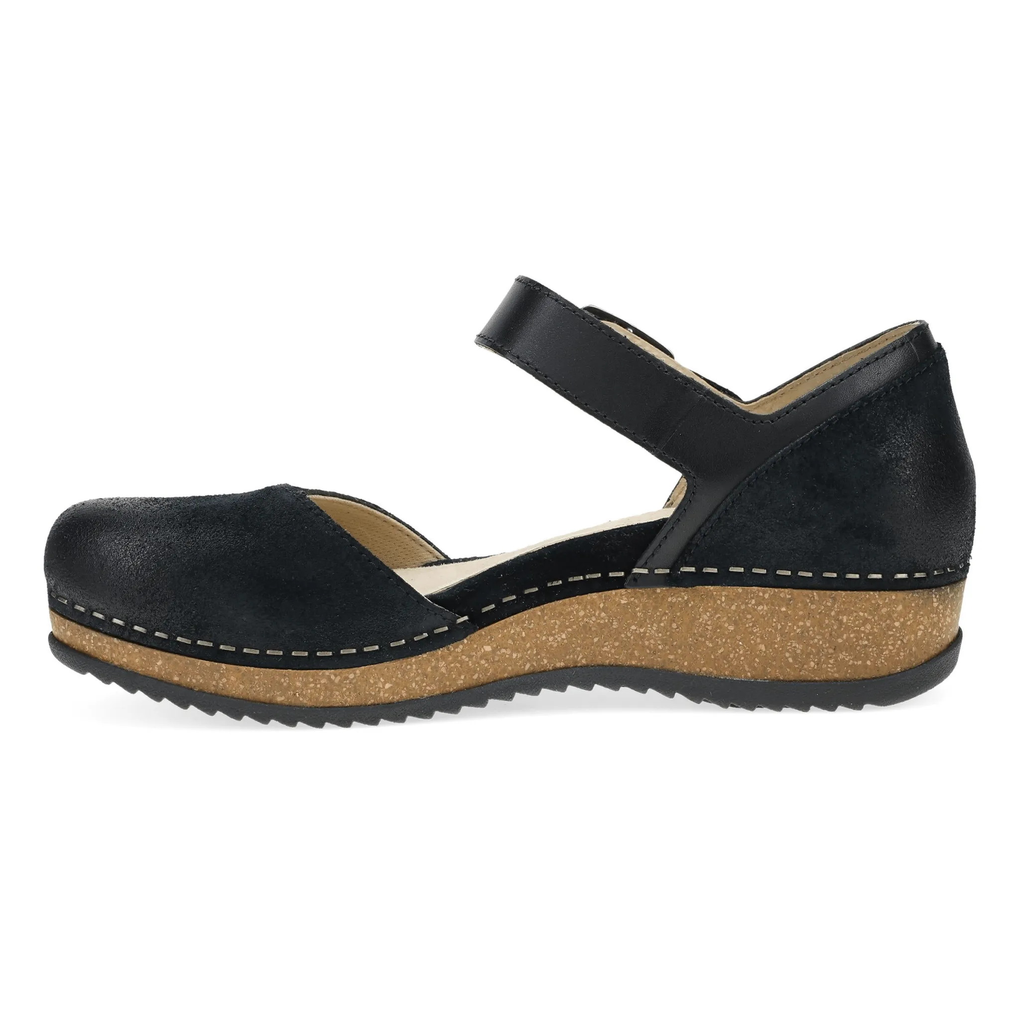Mae | Burnished Suede | Black