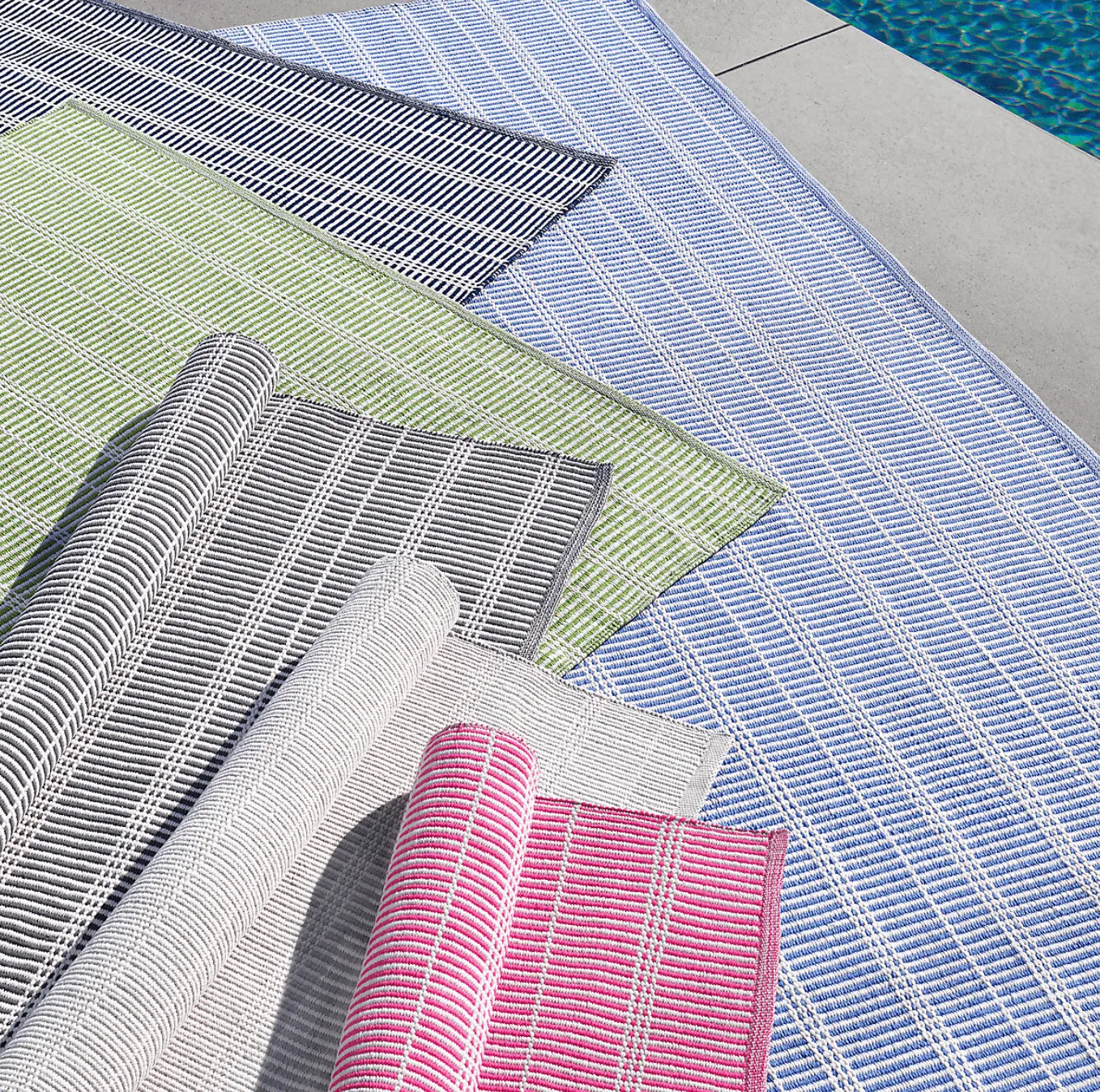 Marlo Handwoven Indoor/Outdoor Rug - Platinum