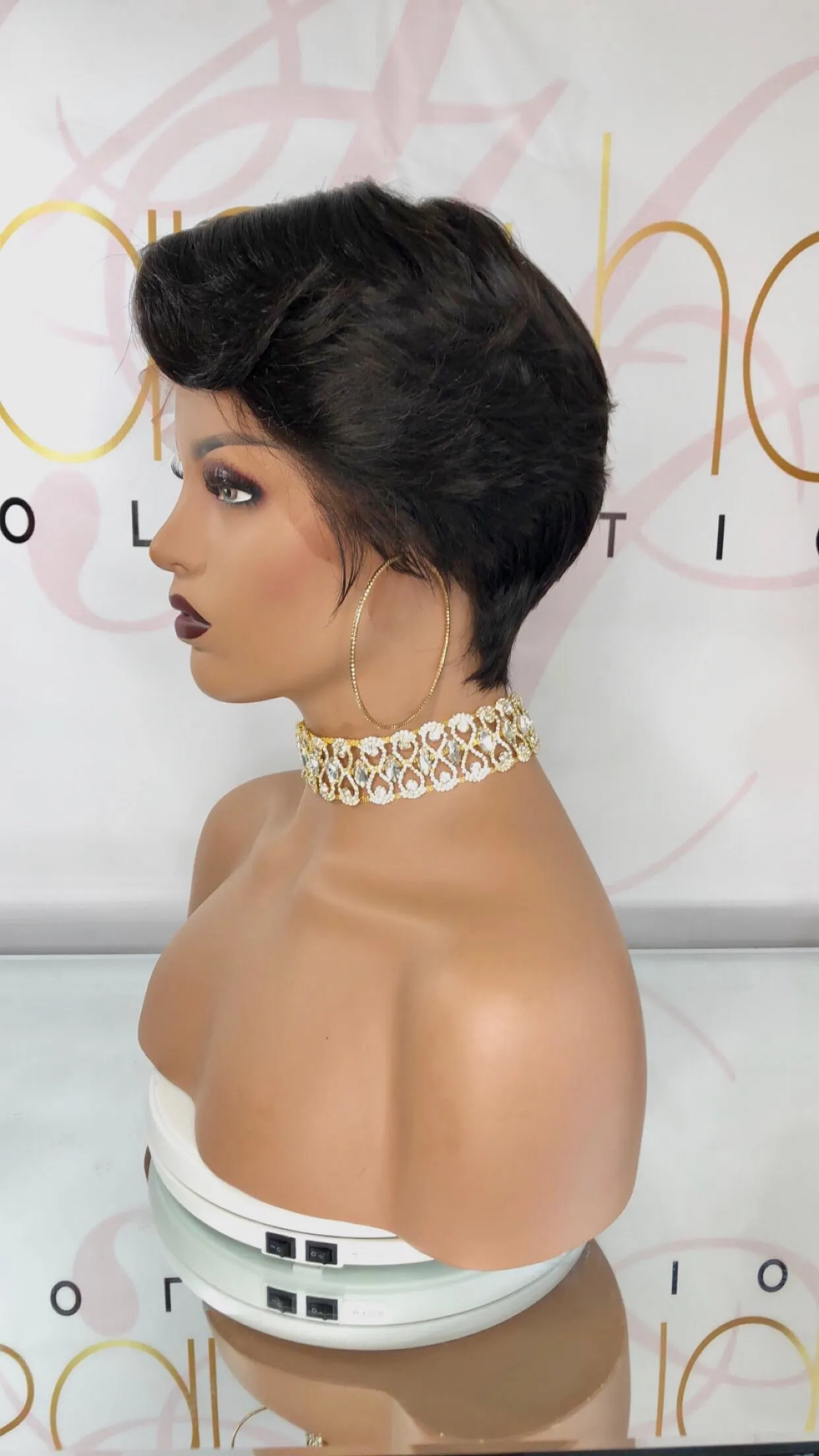 MaryJane - Straight Pixie Frontal Wig