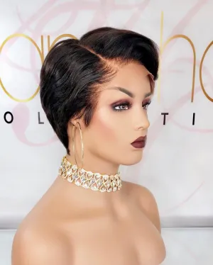 MaryJane - Straight Pixie Frontal Wig