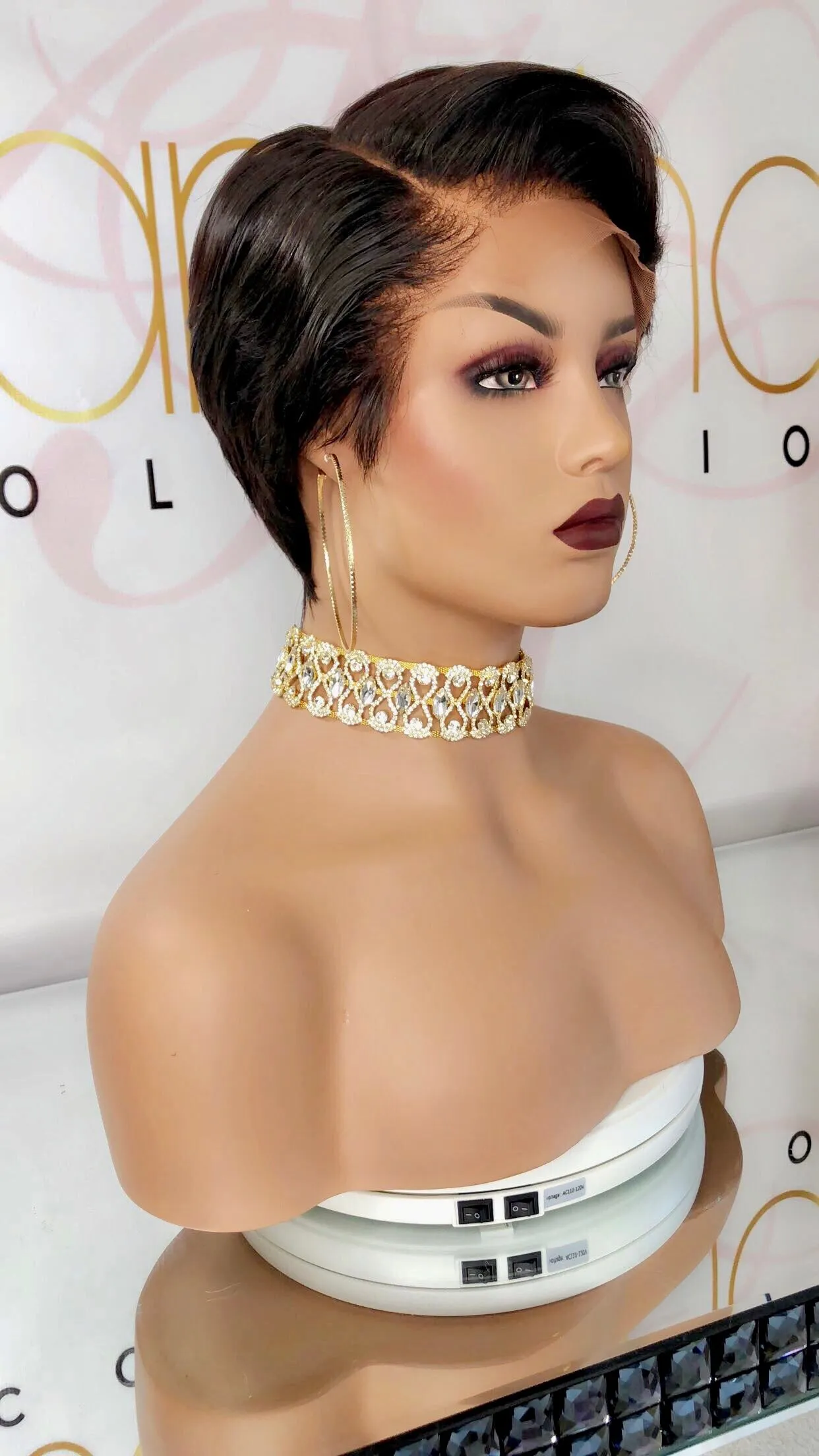 MaryJane - Straight Pixie Frontal Wig