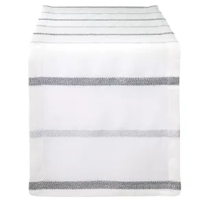 Metallic Band Runner Silver