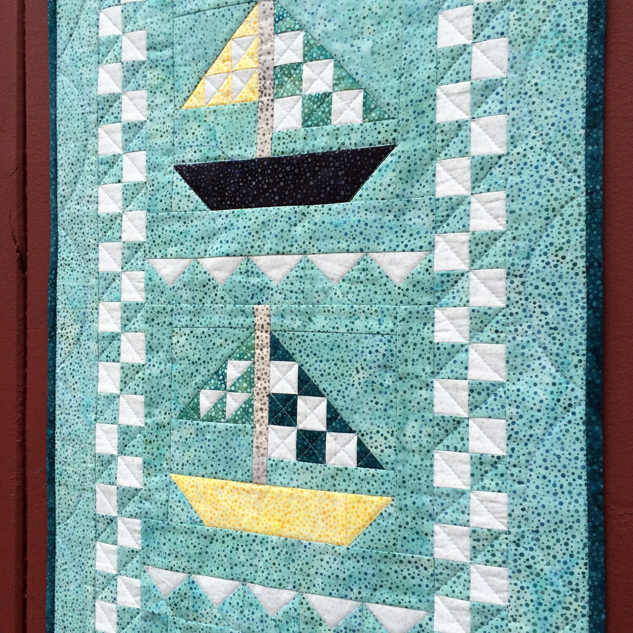 Mini Sail Away Quilt Kit