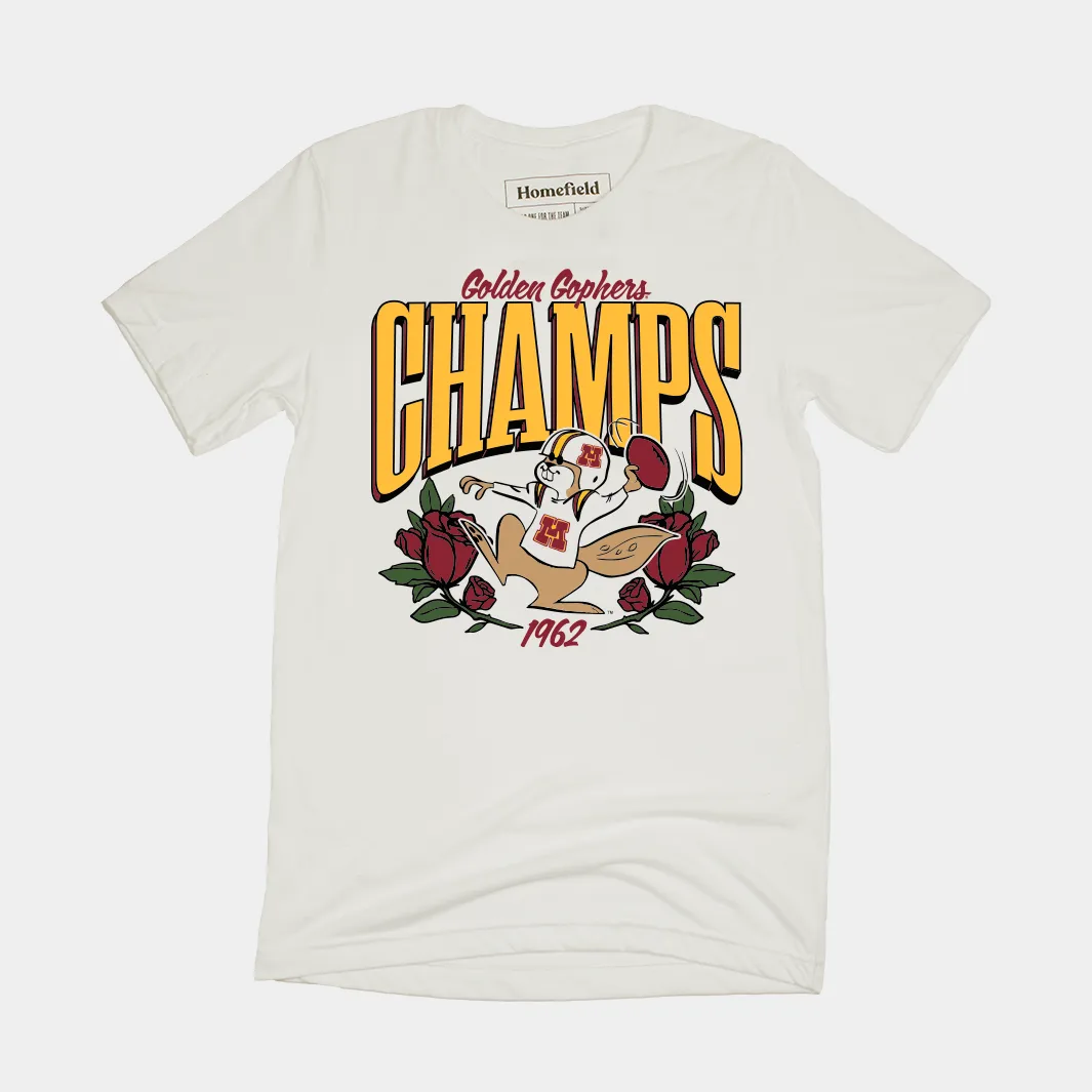 Minnesota Football 1962 Roses Tee