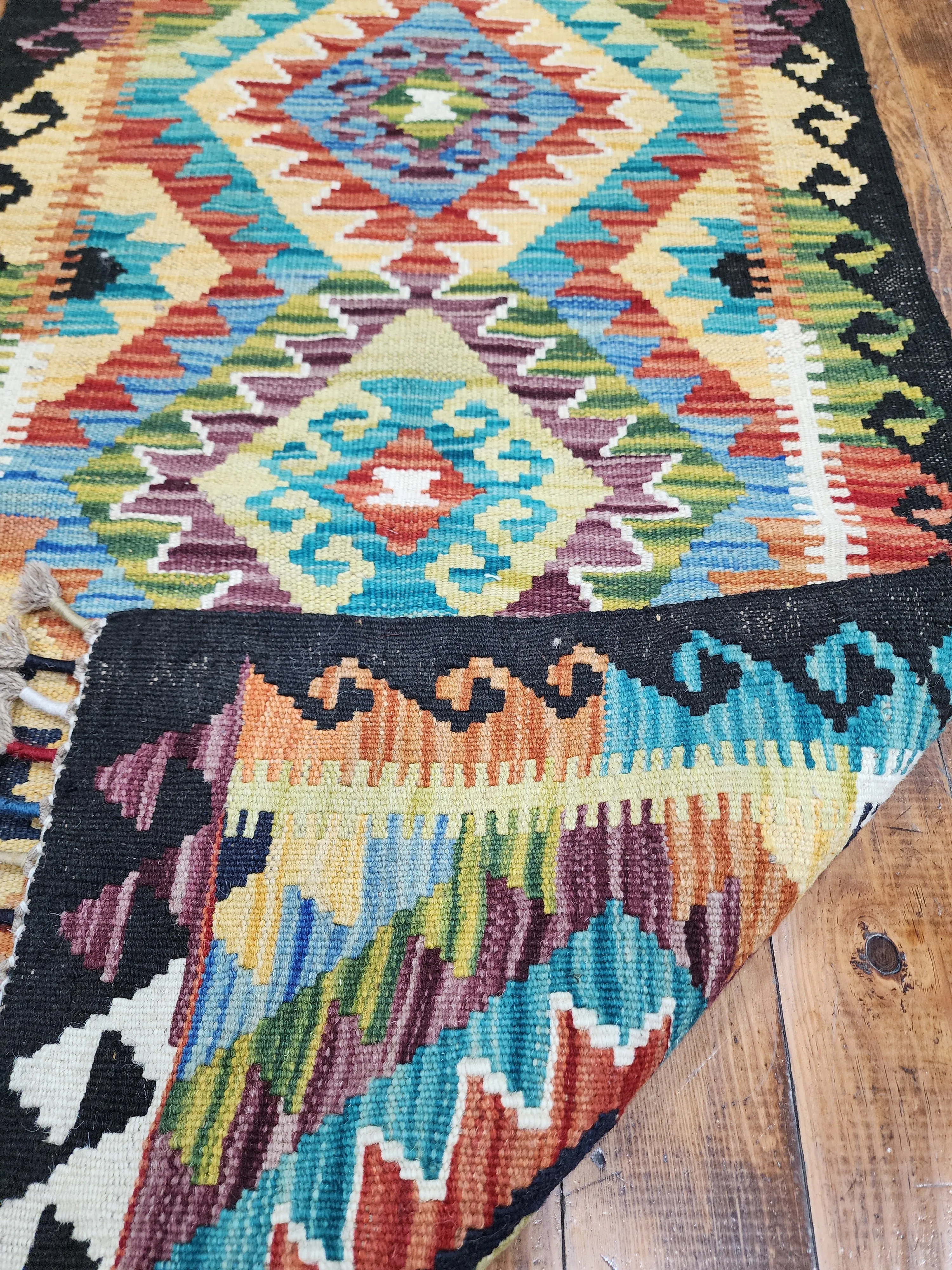 Narrow Kilim Runner 1'11''x6'4''