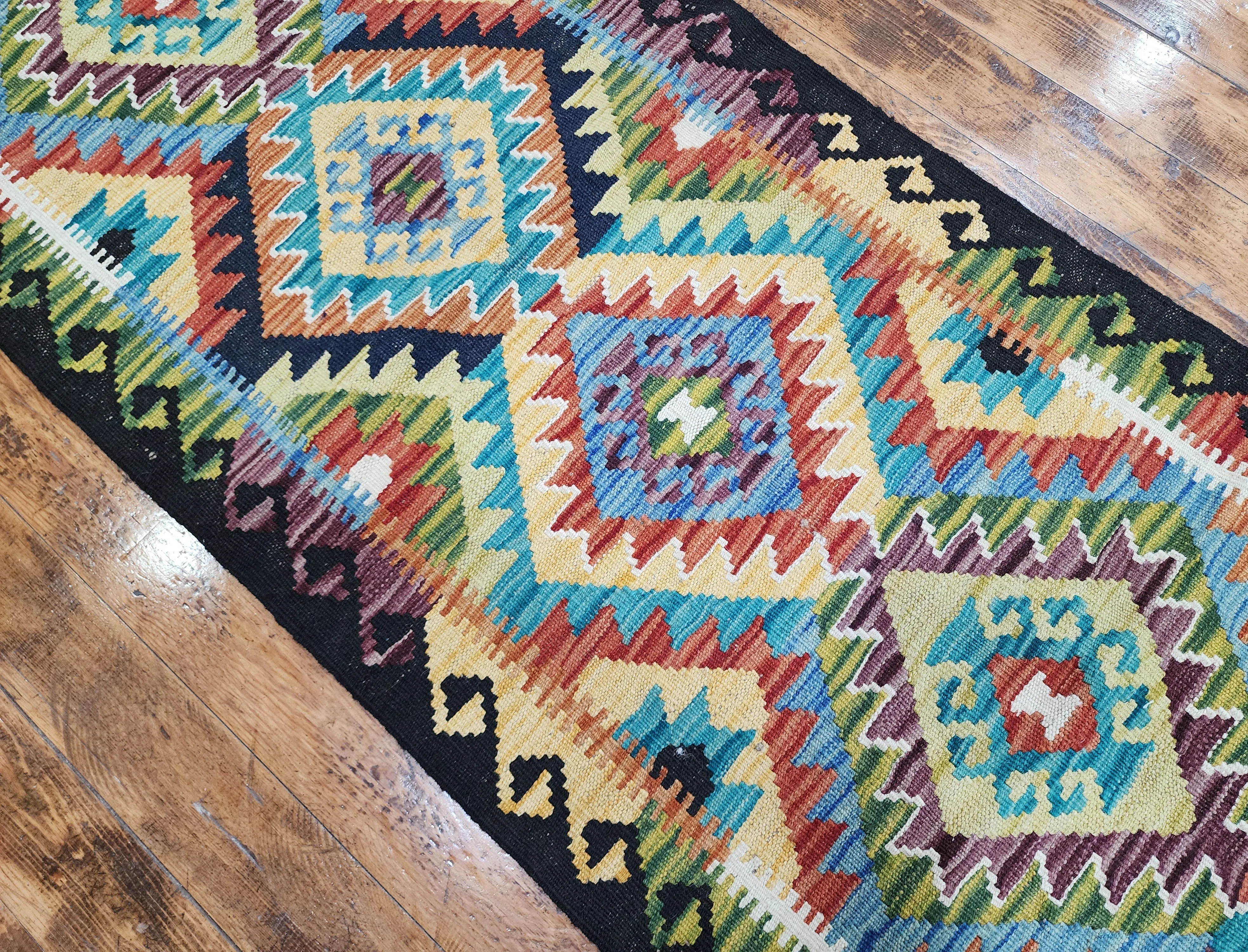 Narrow Kilim Runner 1'11''x6'4''