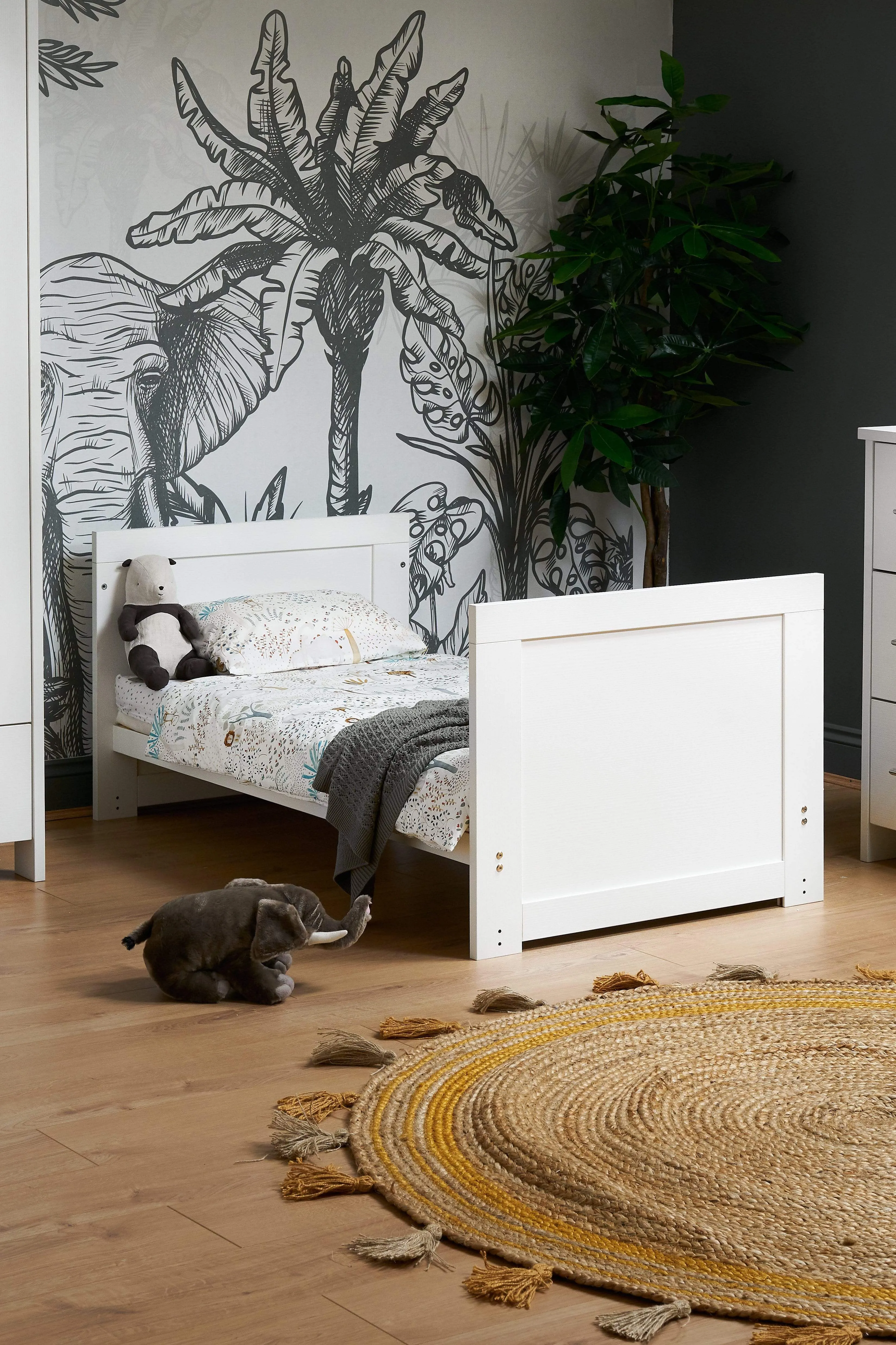 Obaby Nika 2 Piece Room Set - White Wash
