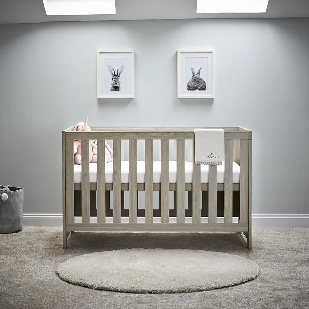Obaby Nika 3 Piece Room Set - Grey Wash