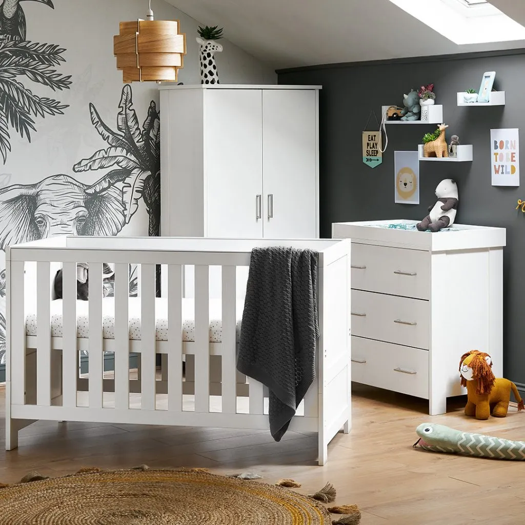 OBABY Nika 3 Piece Room Set - Oatmeal