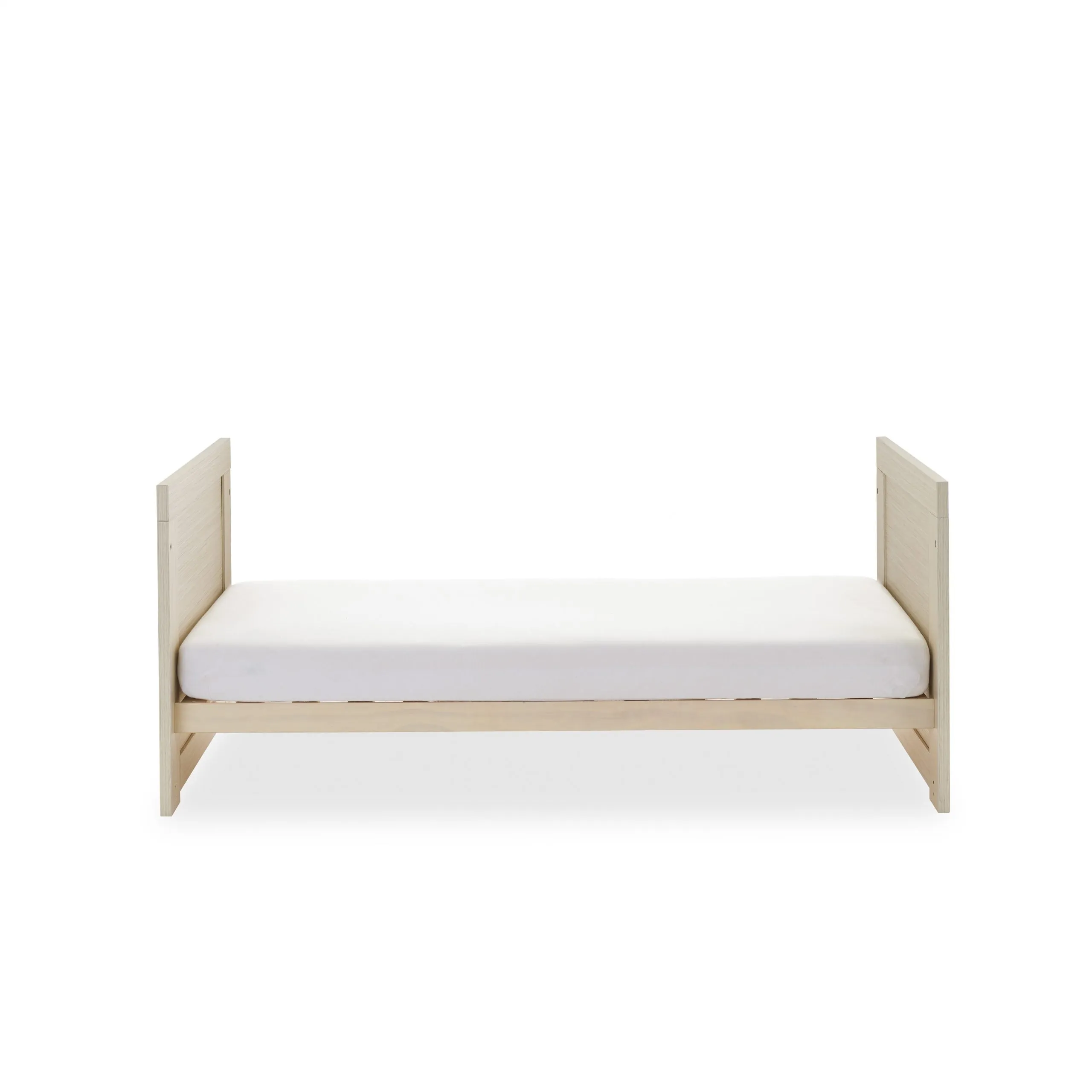 Obaby Nika 3 Piece Room Set with Cot Bed & Changing Unit - Oatmeal