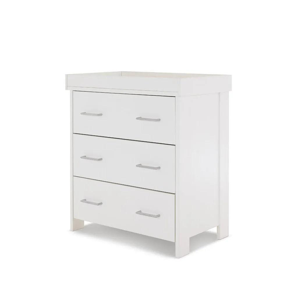 OBABY Nika Changing Unit - White Wash