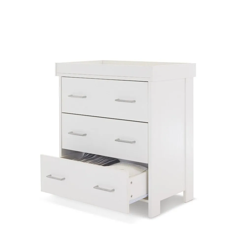 OBABY Nika Changing Unit - White Wash