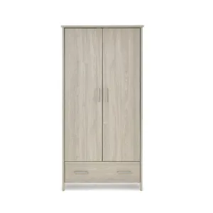 OBABY Nika Double Wardrobe - Grey Wash