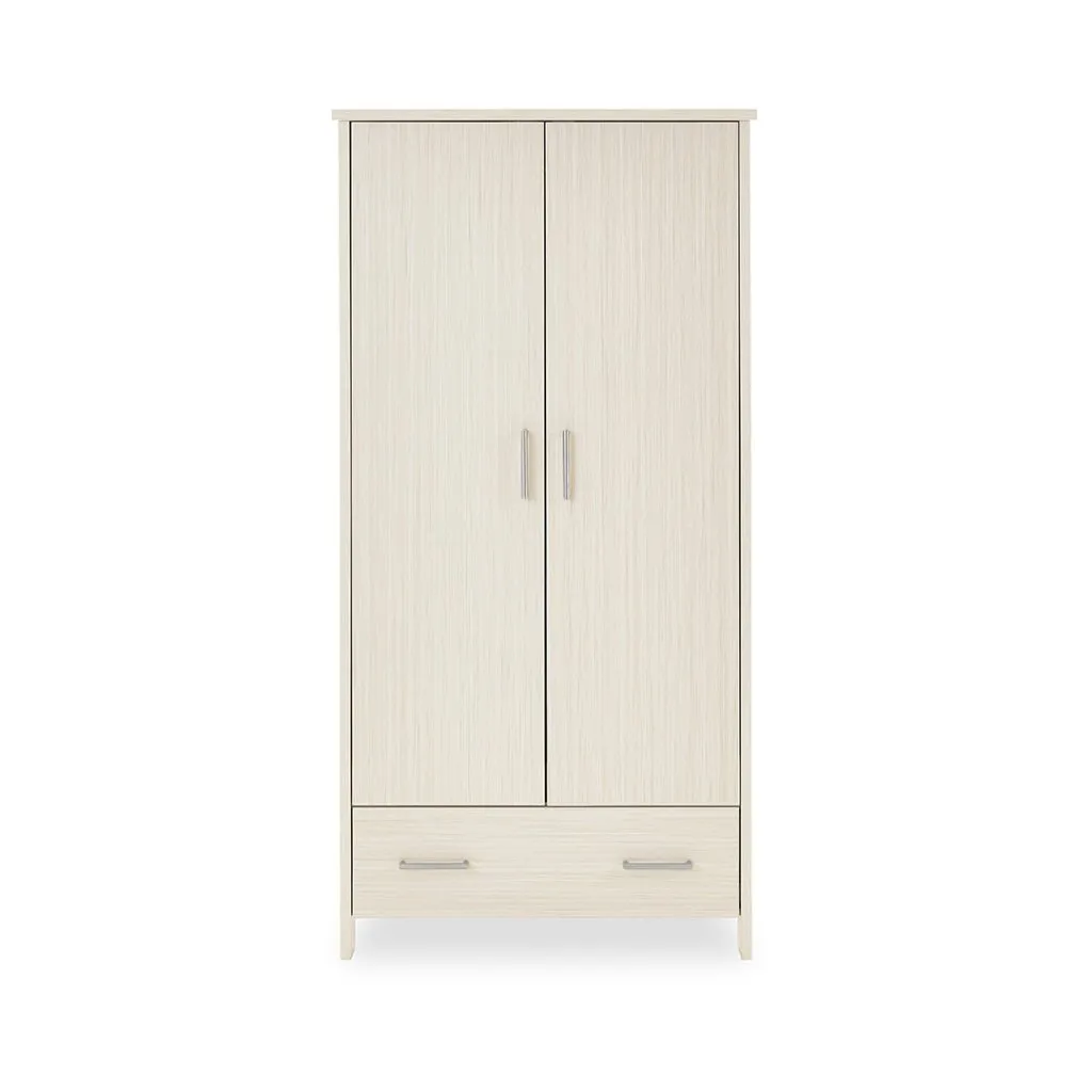 OBABY Nika Double Wardrobe - Oatmeal