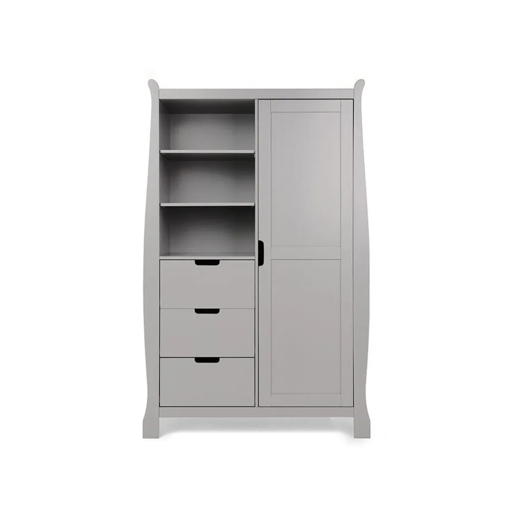 OBABY Stamford Luxe 4 Piece Room Set - Warm Grey