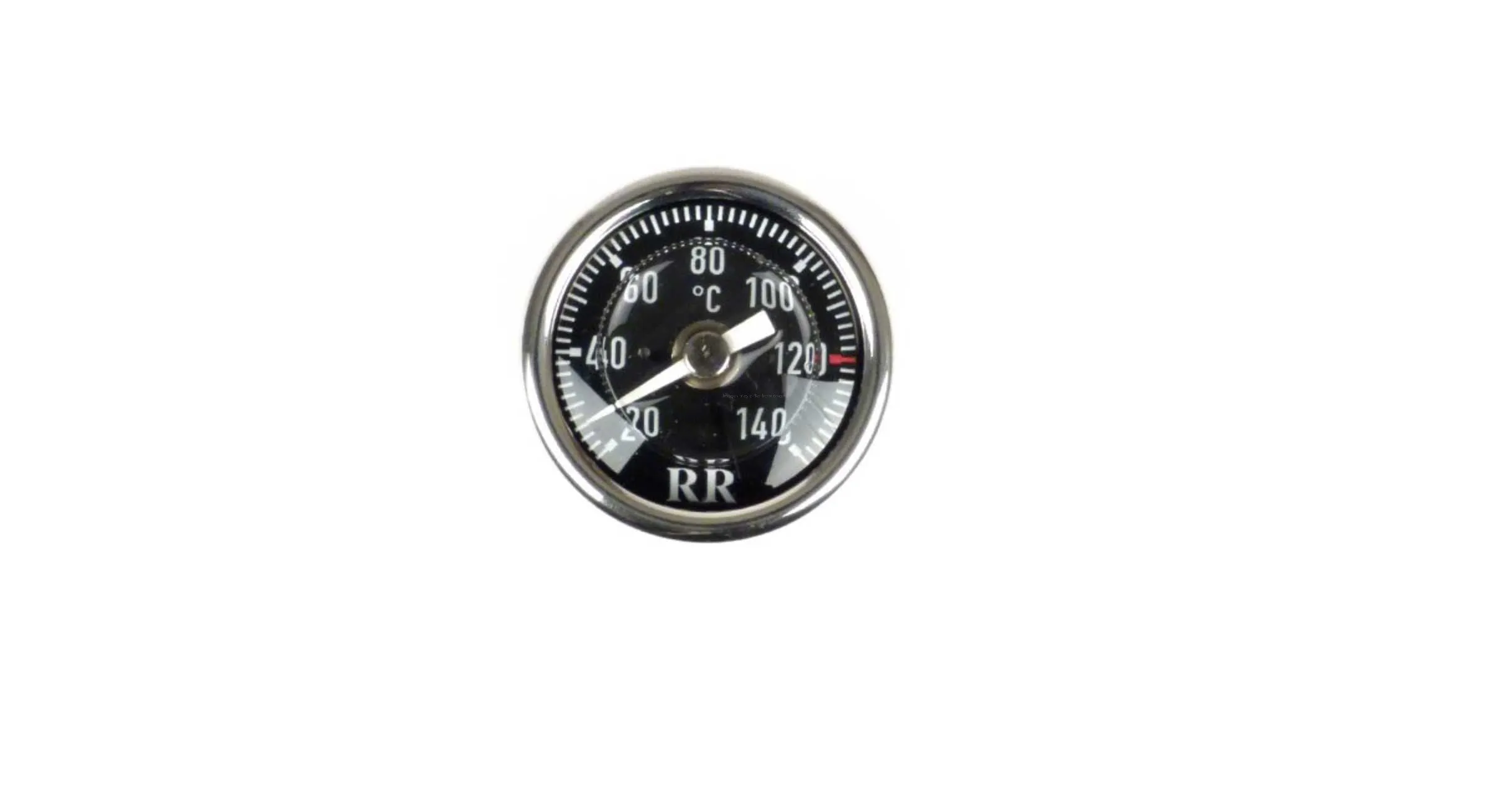 Oil temperature gauge RR black dial | Vespa GT/GTS/GTV/ GTL/S/ET4/ LX/LXV 125-300cc