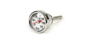Oil temperature gauge RR white dial | Vespa GT/GTS/ GTV/GTL/ S/LX/LXV/ ET4 125-300cc