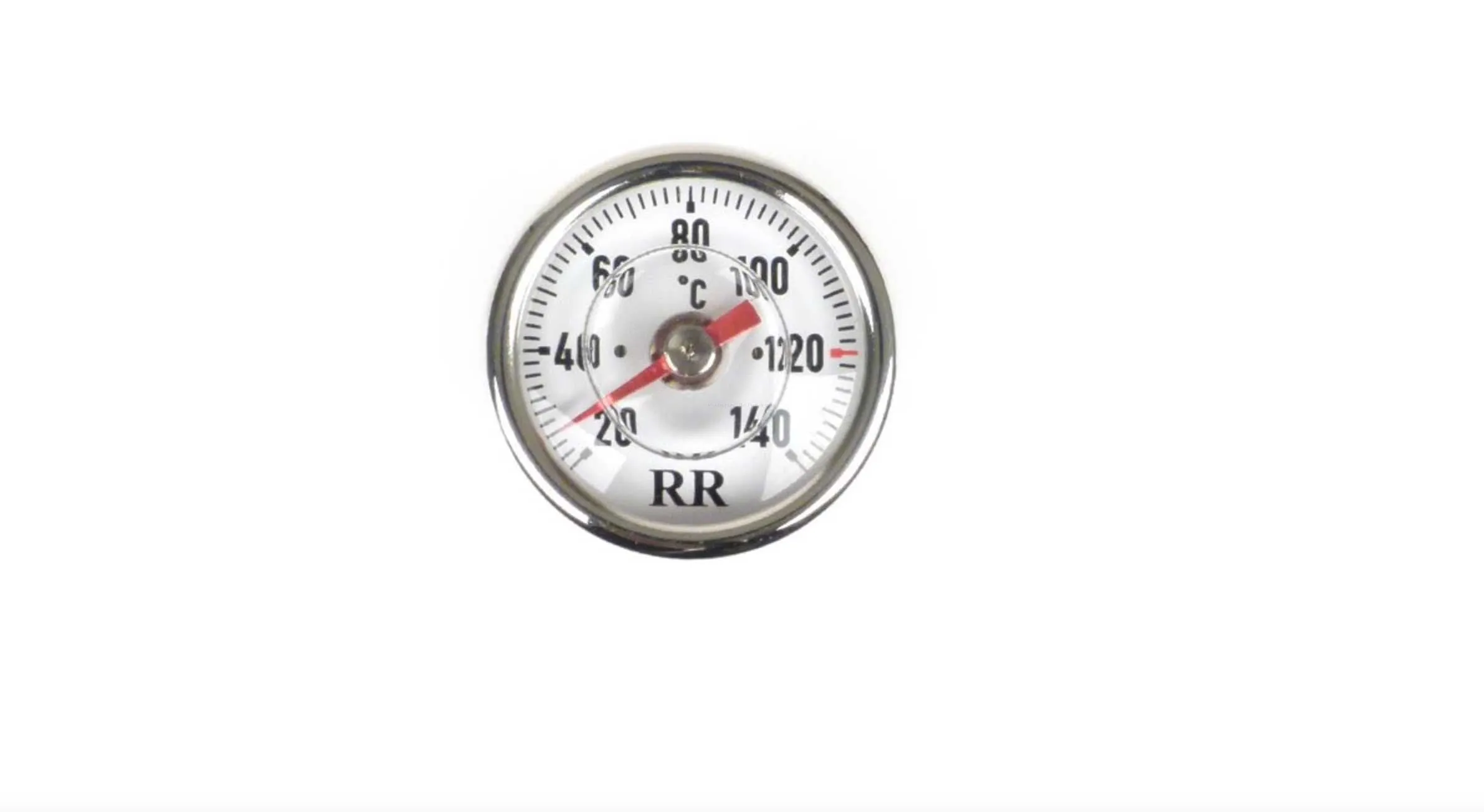 Oil temperature gauge RR white dial | Vespa GT/GTS/ GTV/GTL/ S/LX/LXV/ ET4 125-300cc