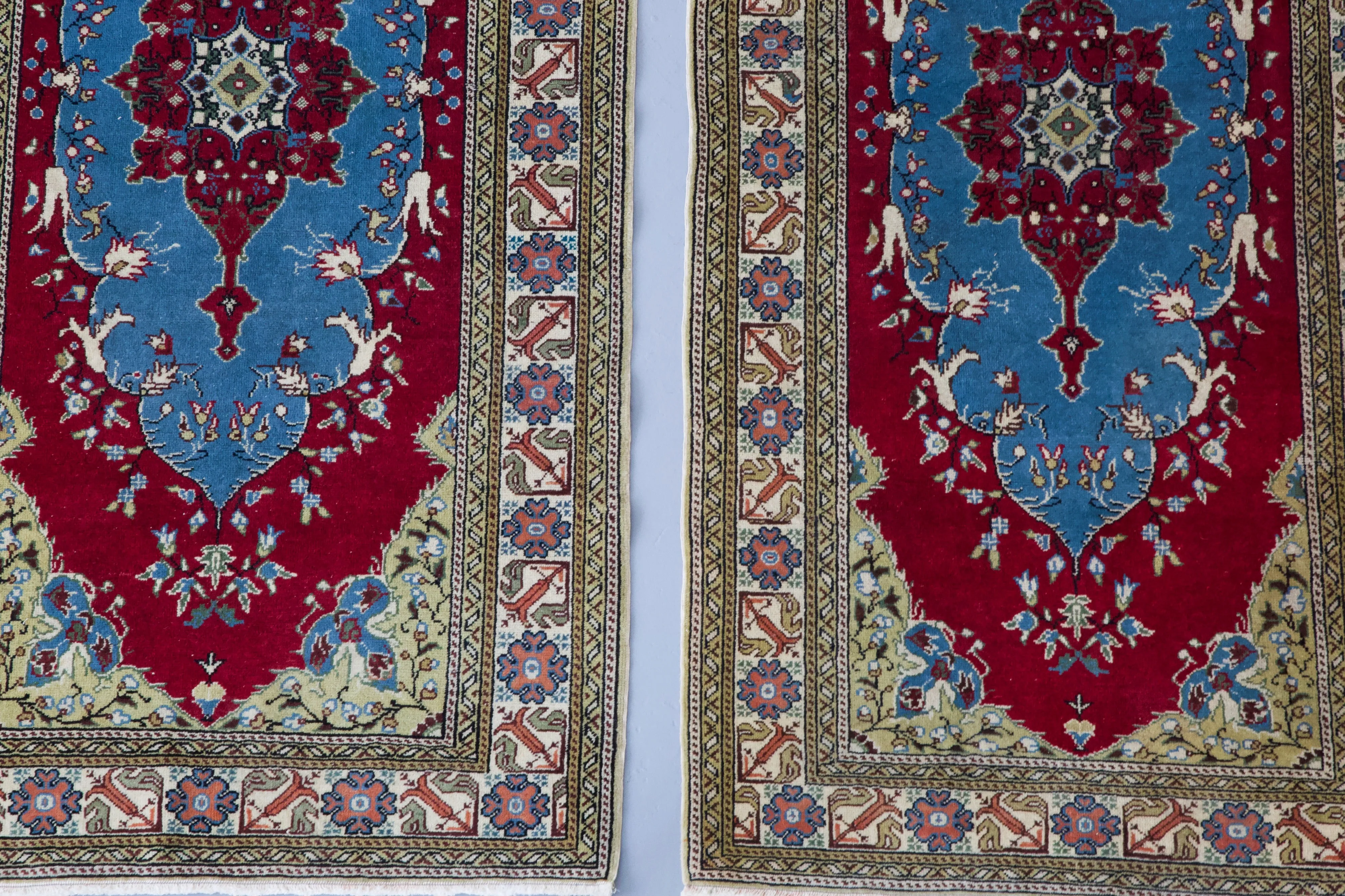 Old Turkish Anatolian Runner Rug